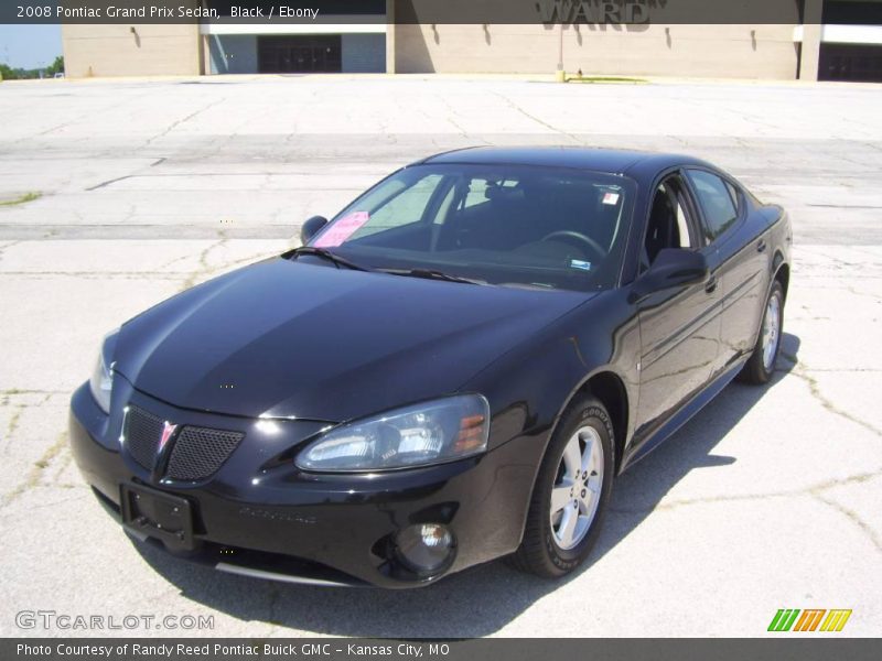 Black / Ebony 2008 Pontiac Grand Prix Sedan