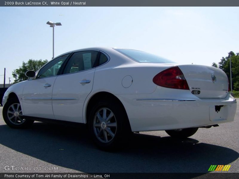 White Opal / Neutral 2009 Buick LaCrosse CX