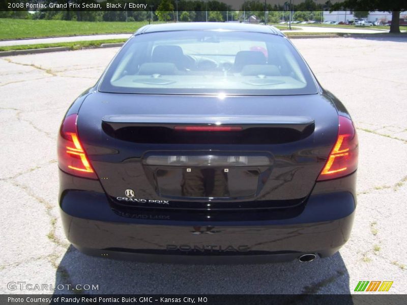 Black / Ebony 2008 Pontiac Grand Prix Sedan