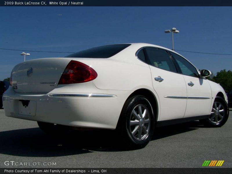 White Opal / Neutral 2009 Buick LaCrosse CX