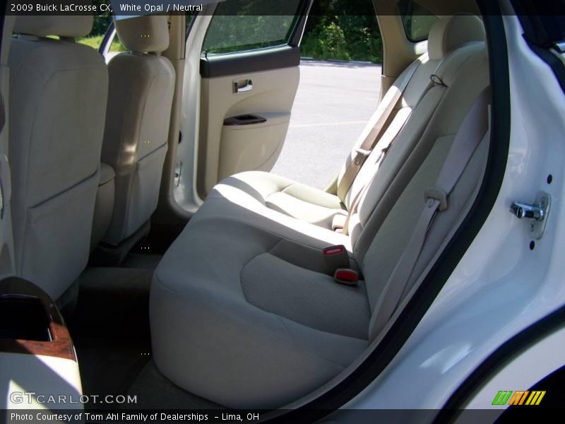 White Opal / Neutral 2009 Buick LaCrosse CX