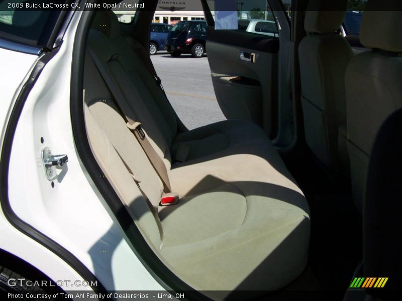 White Opal / Neutral 2009 Buick LaCrosse CX