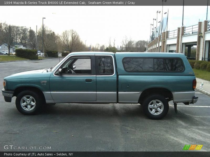 Seafoam Green Metallic / Gray 1994 Mazda B-Series Truck B4000 LE Extended Cab