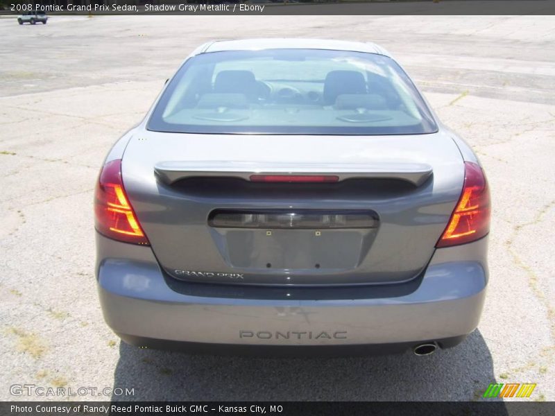 Shadow Gray Metallic / Ebony 2008 Pontiac Grand Prix Sedan