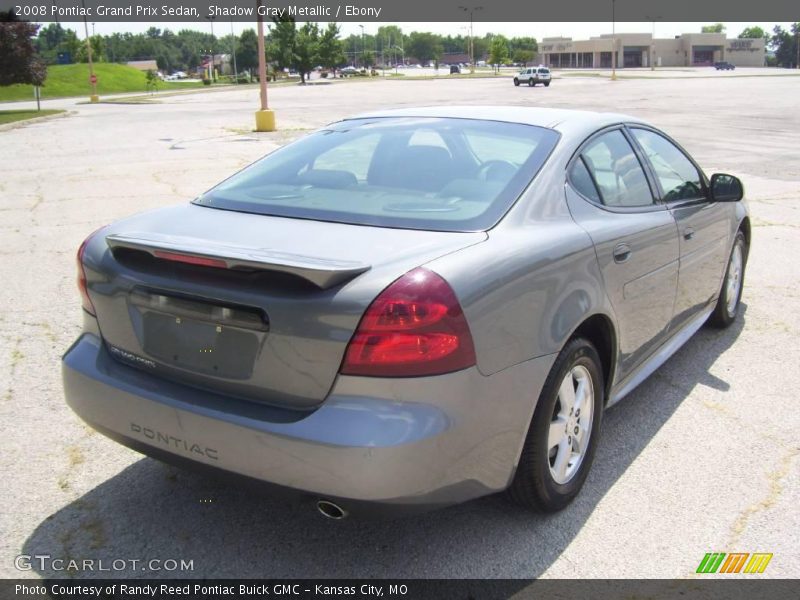 Shadow Gray Metallic / Ebony 2008 Pontiac Grand Prix Sedan