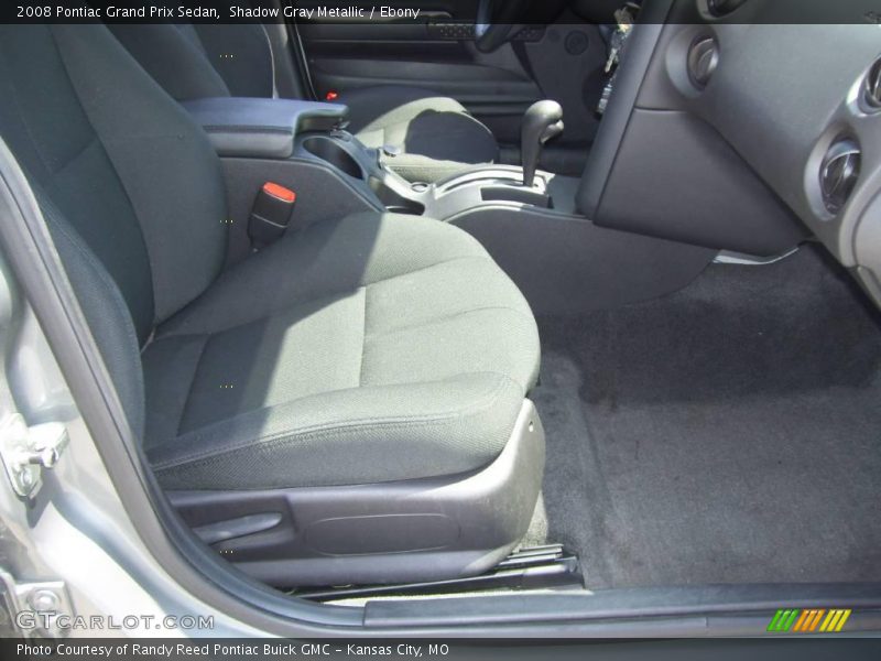 Shadow Gray Metallic / Ebony 2008 Pontiac Grand Prix Sedan
