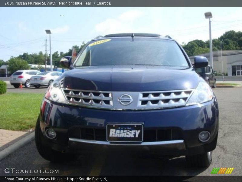 Midnight Blue Pearl / Charcoal 2006 Nissan Murano SL AWD