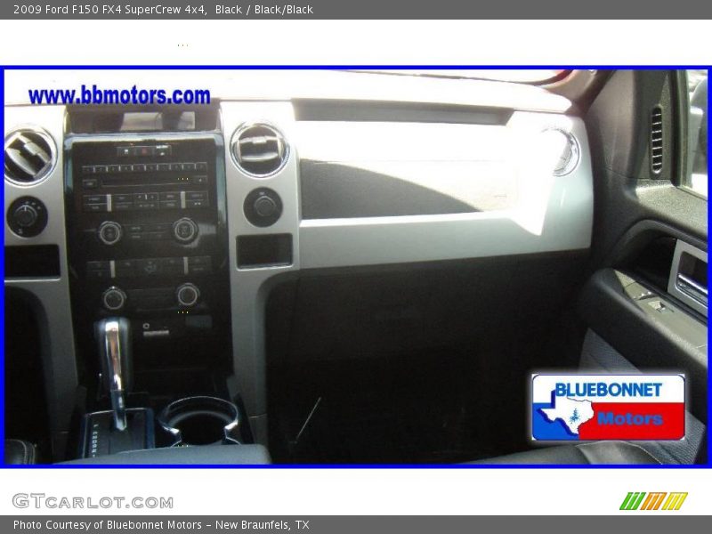 Black / Black/Black 2009 Ford F150 FX4 SuperCrew 4x4