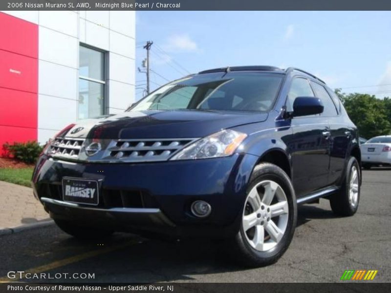 Midnight Blue Pearl / Charcoal 2006 Nissan Murano SL AWD