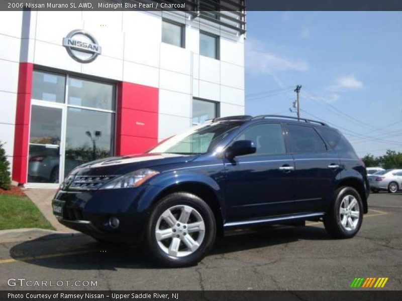 Midnight Blue Pearl / Charcoal 2006 Nissan Murano SL AWD