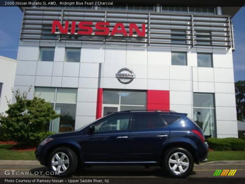 Midnight Blue Pearl / Charcoal 2006 Nissan Murano SL AWD