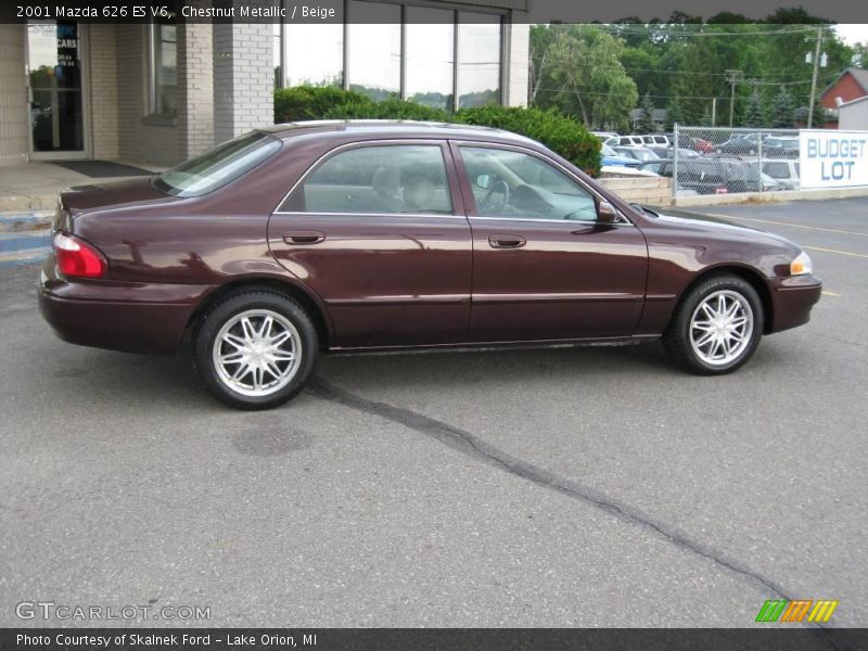 Chestnut Metallic / Beige 2001 Mazda 626 ES V6