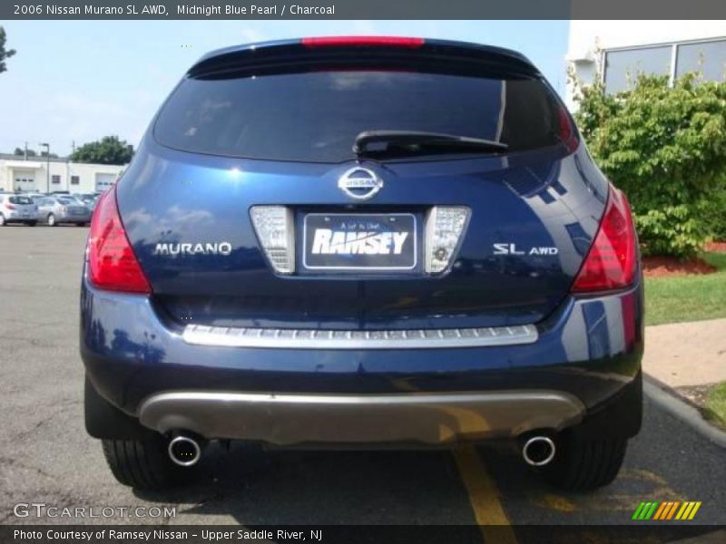 Midnight Blue Pearl / Charcoal 2006 Nissan Murano SL AWD