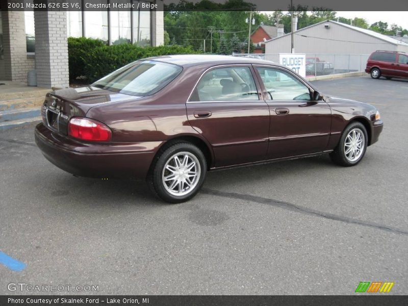 Chestnut Metallic / Beige 2001 Mazda 626 ES V6