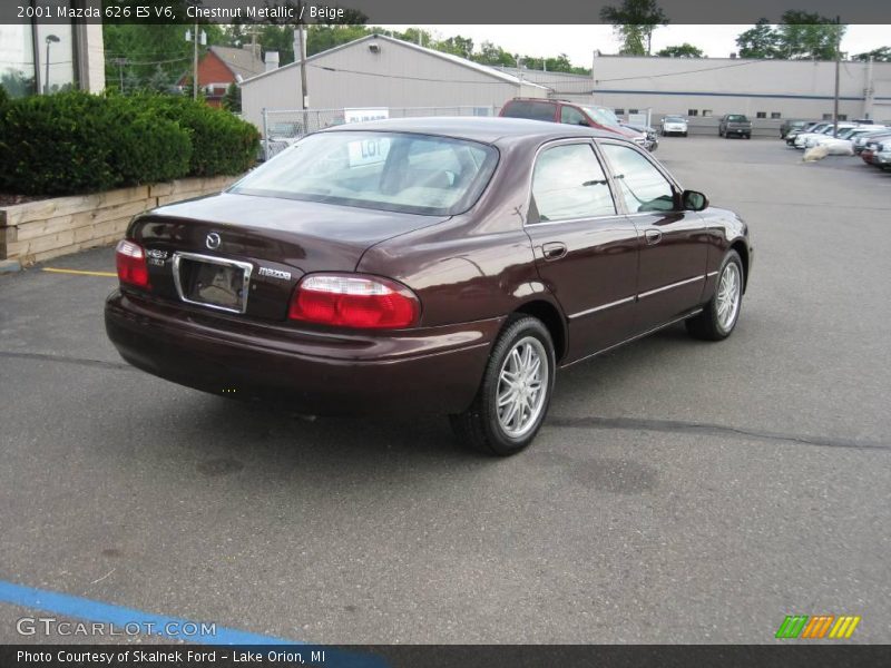 Chestnut Metallic / Beige 2001 Mazda 626 ES V6