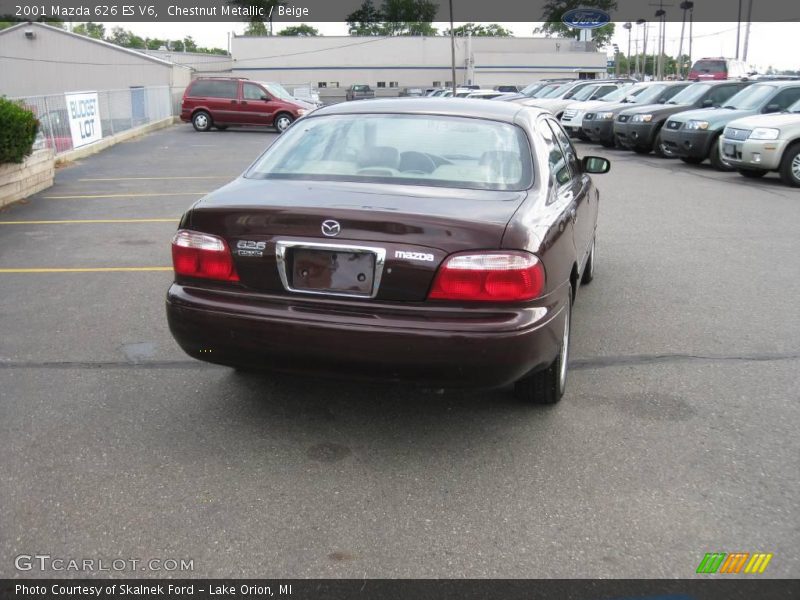 Chestnut Metallic / Beige 2001 Mazda 626 ES V6