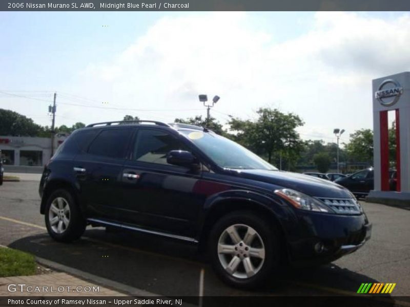 Midnight Blue Pearl / Charcoal 2006 Nissan Murano SL AWD