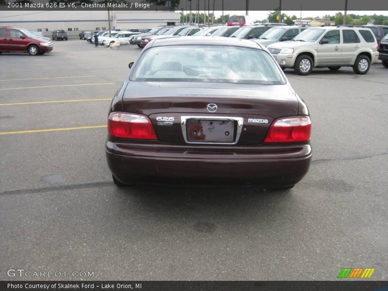 Chestnut Metallic / Beige 2001 Mazda 626 ES V6