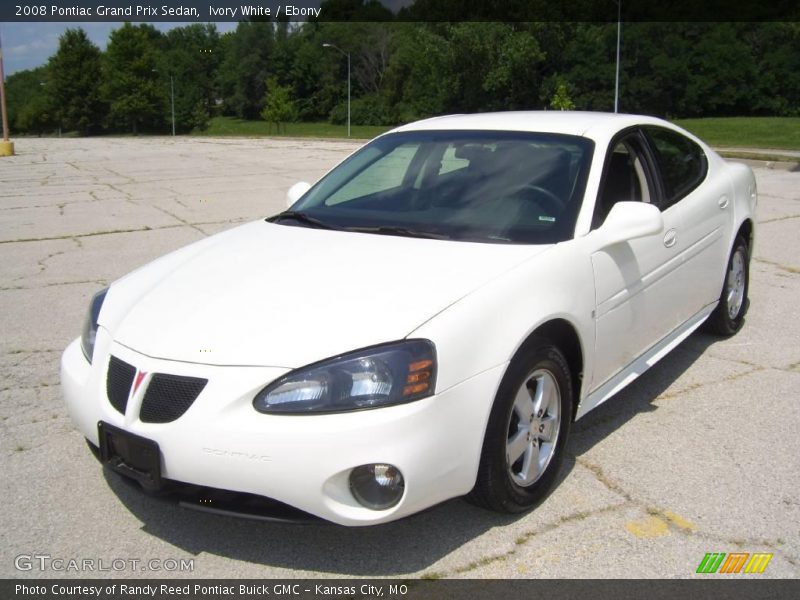 Ivory White / Ebony 2008 Pontiac Grand Prix Sedan