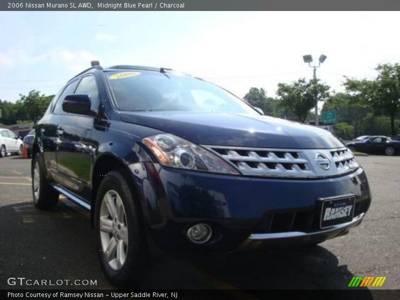 Midnight Blue Pearl / Charcoal 2006 Nissan Murano SL AWD
