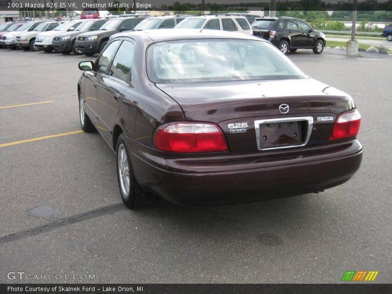 Chestnut Metallic / Beige 2001 Mazda 626 ES V6