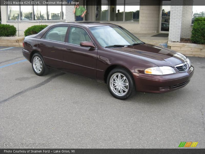 Chestnut Metallic / Beige 2001 Mazda 626 ES V6