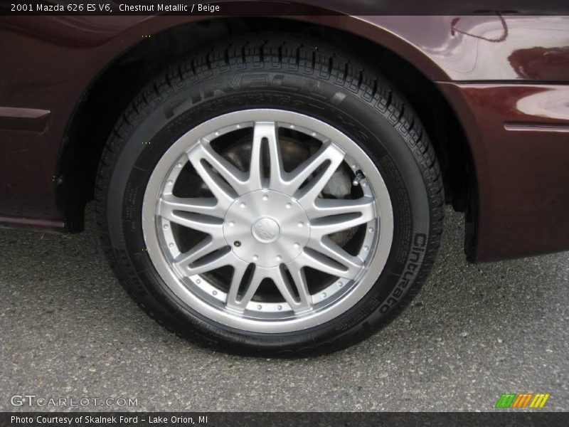 Chestnut Metallic / Beige 2001 Mazda 626 ES V6