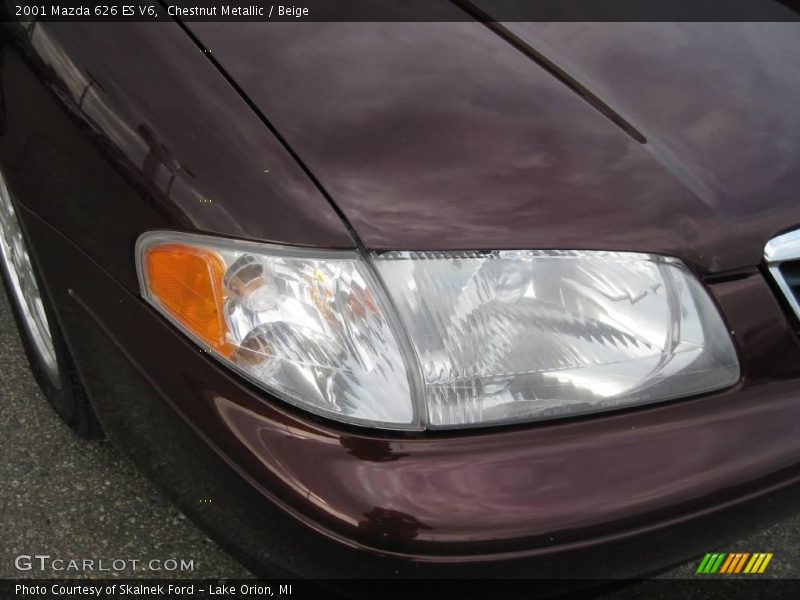 Chestnut Metallic / Beige 2001 Mazda 626 ES V6
