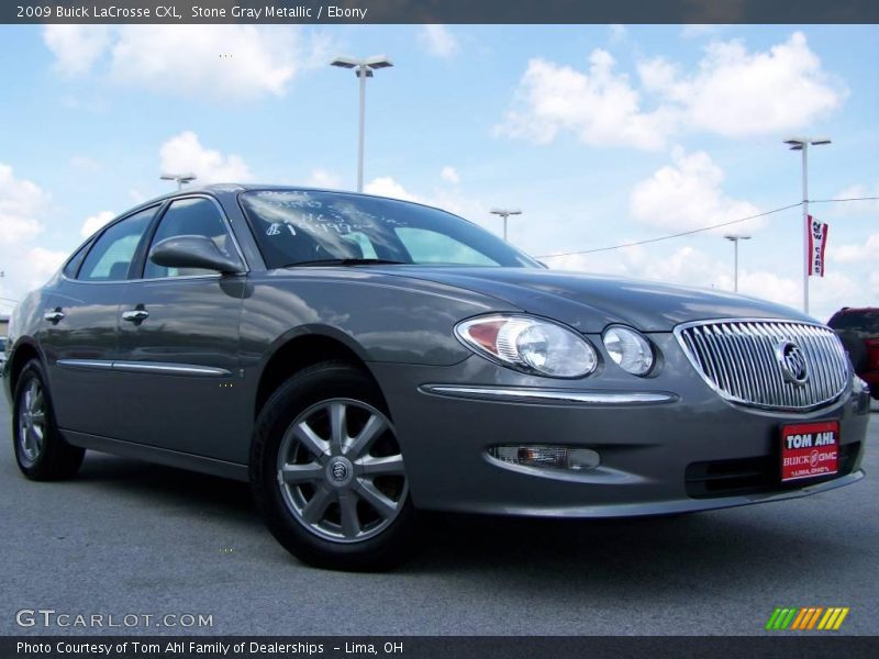 Stone Gray Metallic / Ebony 2009 Buick LaCrosse CXL
