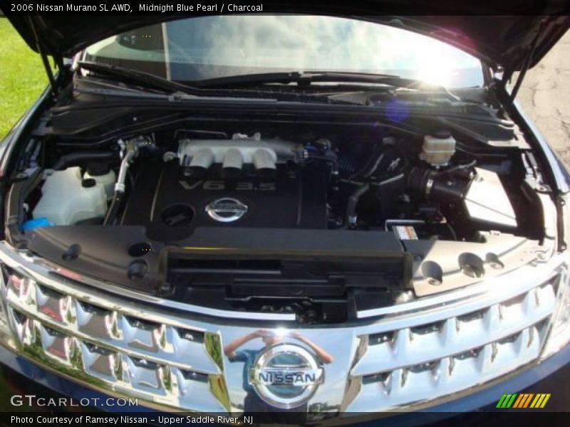 Midnight Blue Pearl / Charcoal 2006 Nissan Murano SL AWD