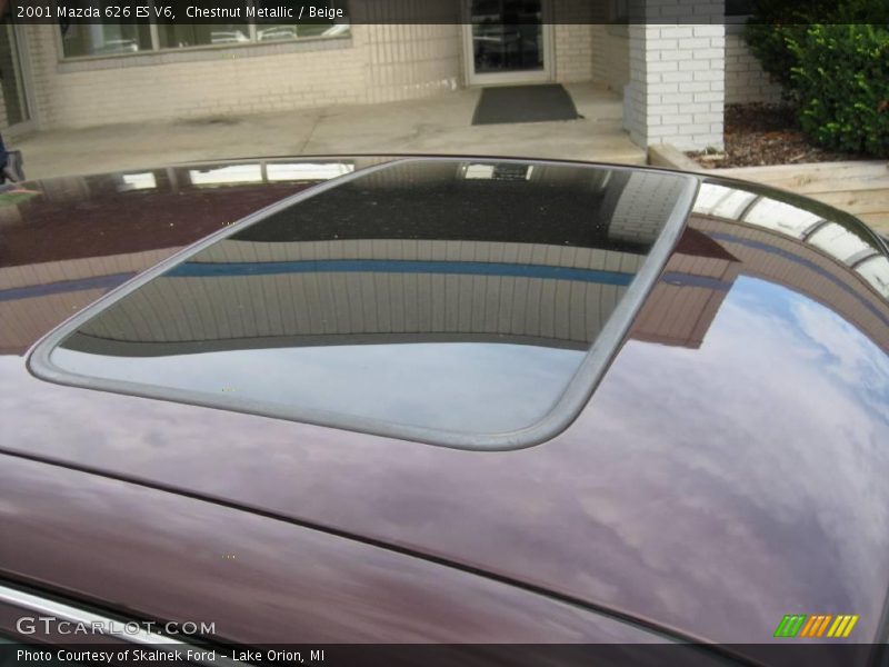 Chestnut Metallic / Beige 2001 Mazda 626 ES V6