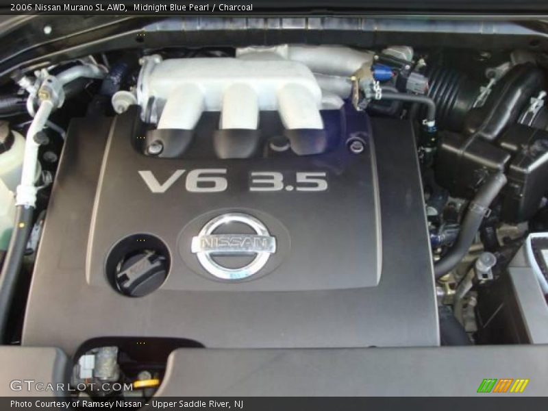 Midnight Blue Pearl / Charcoal 2006 Nissan Murano SL AWD