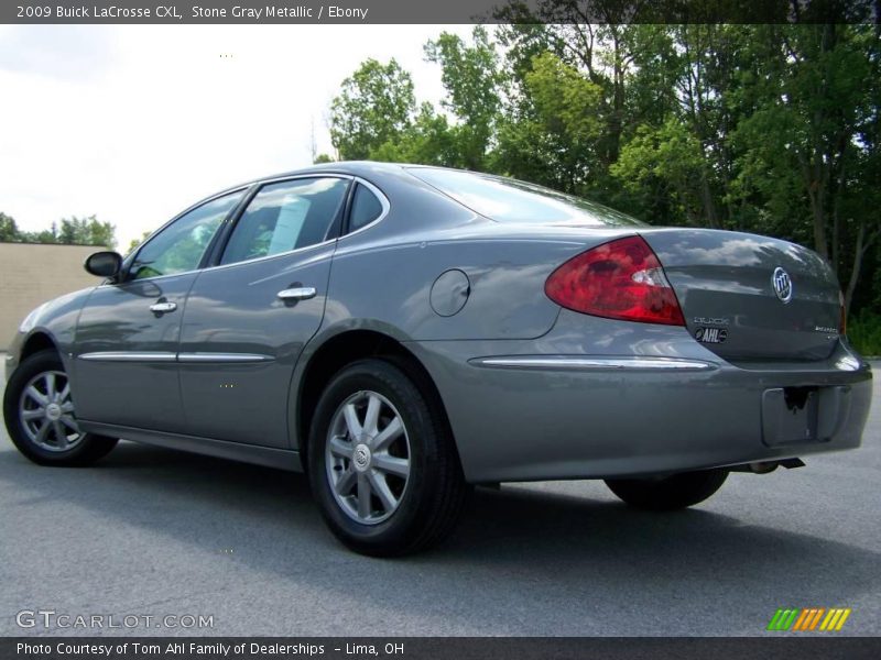 Stone Gray Metallic / Ebony 2009 Buick LaCrosse CXL