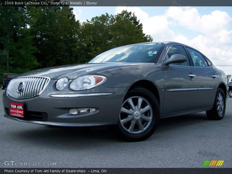 Stone Gray Metallic / Ebony 2009 Buick LaCrosse CXL
