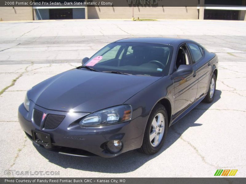 Dark Slate Metallic / Ebony 2008 Pontiac Grand Prix Sedan