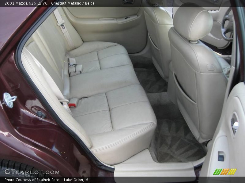 Chestnut Metallic / Beige 2001 Mazda 626 ES V6