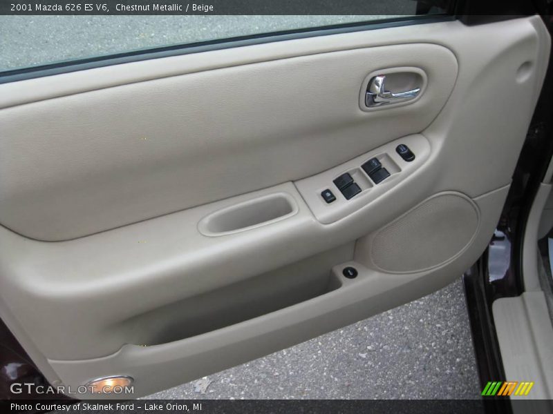 Chestnut Metallic / Beige 2001 Mazda 626 ES V6