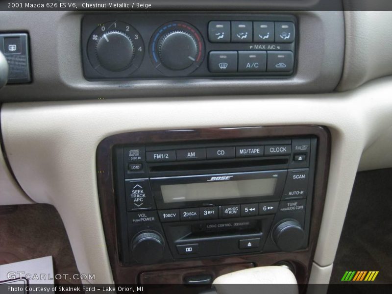 Chestnut Metallic / Beige 2001 Mazda 626 ES V6