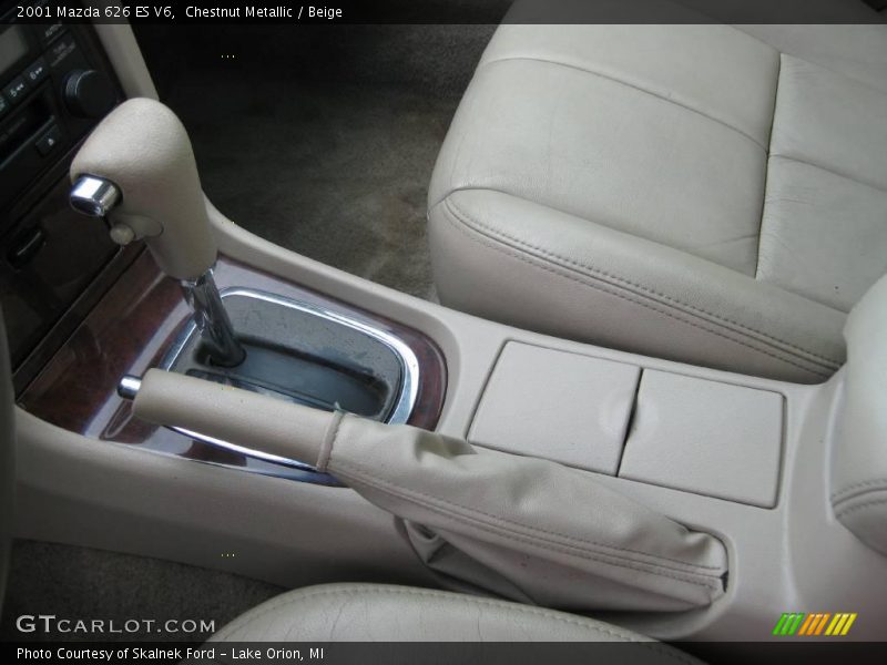 Chestnut Metallic / Beige 2001 Mazda 626 ES V6