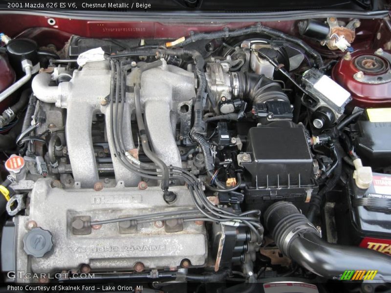 Chestnut Metallic / Beige 2001 Mazda 626 ES V6