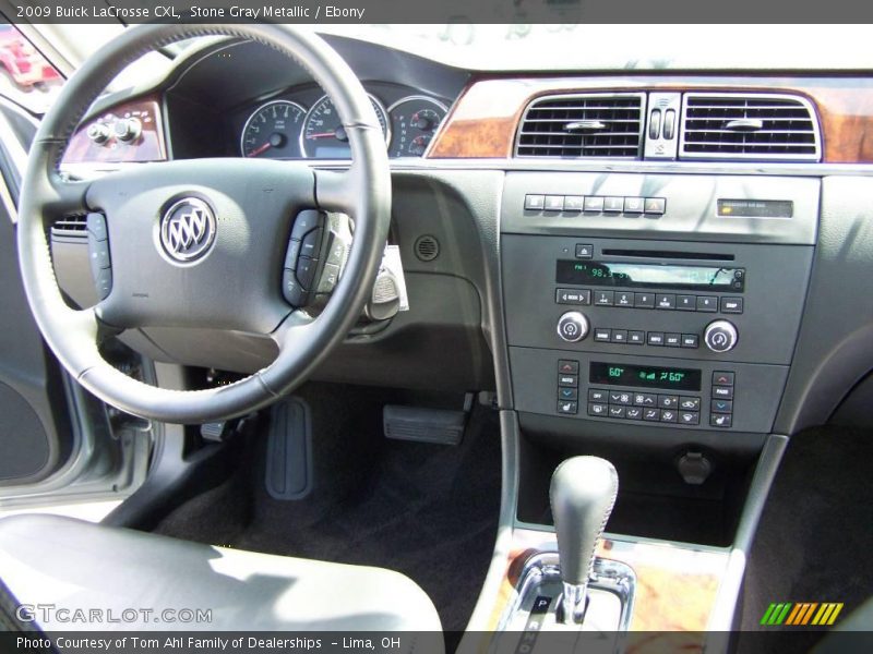 Stone Gray Metallic / Ebony 2009 Buick LaCrosse CXL