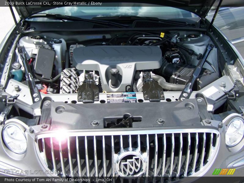 Stone Gray Metallic / Ebony 2009 Buick LaCrosse CXL