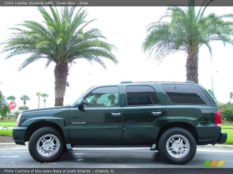 Green Envy / Shale 2002 Cadillac Escalade AWD