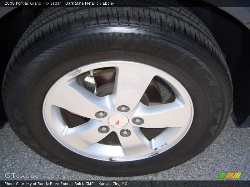 Dark Slate Metallic / Ebony 2008 Pontiac Grand Prix Sedan