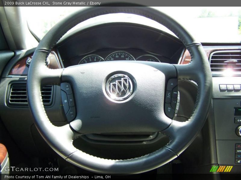 Stone Gray Metallic / Ebony 2009 Buick LaCrosse CXL