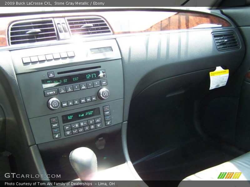 Stone Gray Metallic / Ebony 2009 Buick LaCrosse CXL