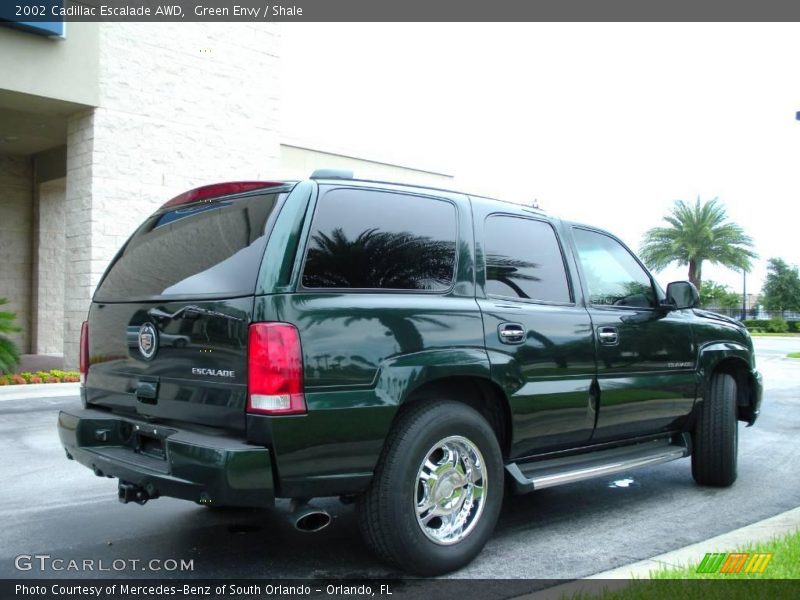 Green Envy / Shale 2002 Cadillac Escalade AWD