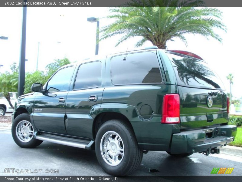 Green Envy / Shale 2002 Cadillac Escalade AWD