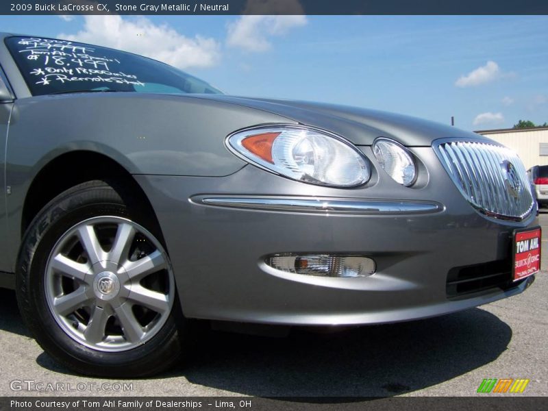 Stone Gray Metallic / Neutral 2009 Buick LaCrosse CX