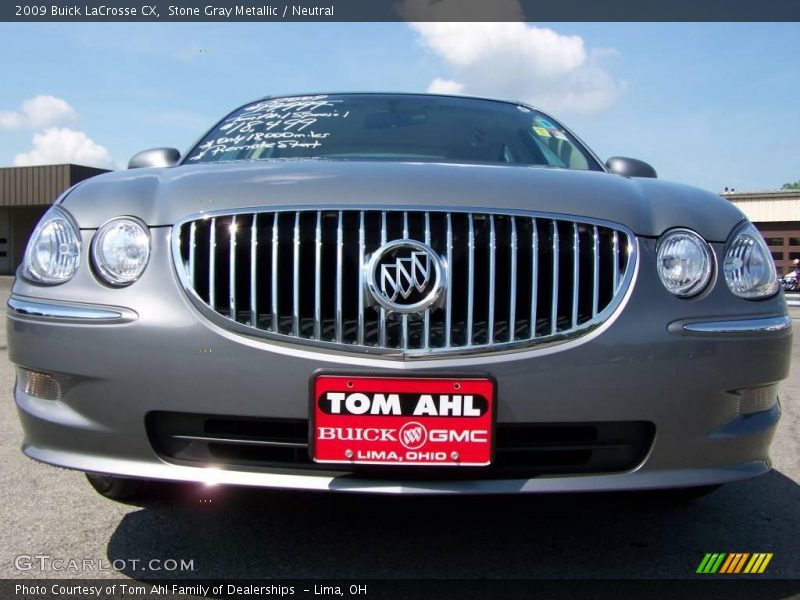 Stone Gray Metallic / Neutral 2009 Buick LaCrosse CX